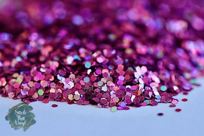 Pixie Dust Pink/Purple Fine Glitter from stick that vinyl australian vinyl supplier