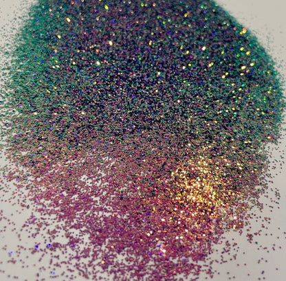 venomous phantom fine glitter deep purple, greens and holographic effect from stick that vinyl australian vinyl supplier