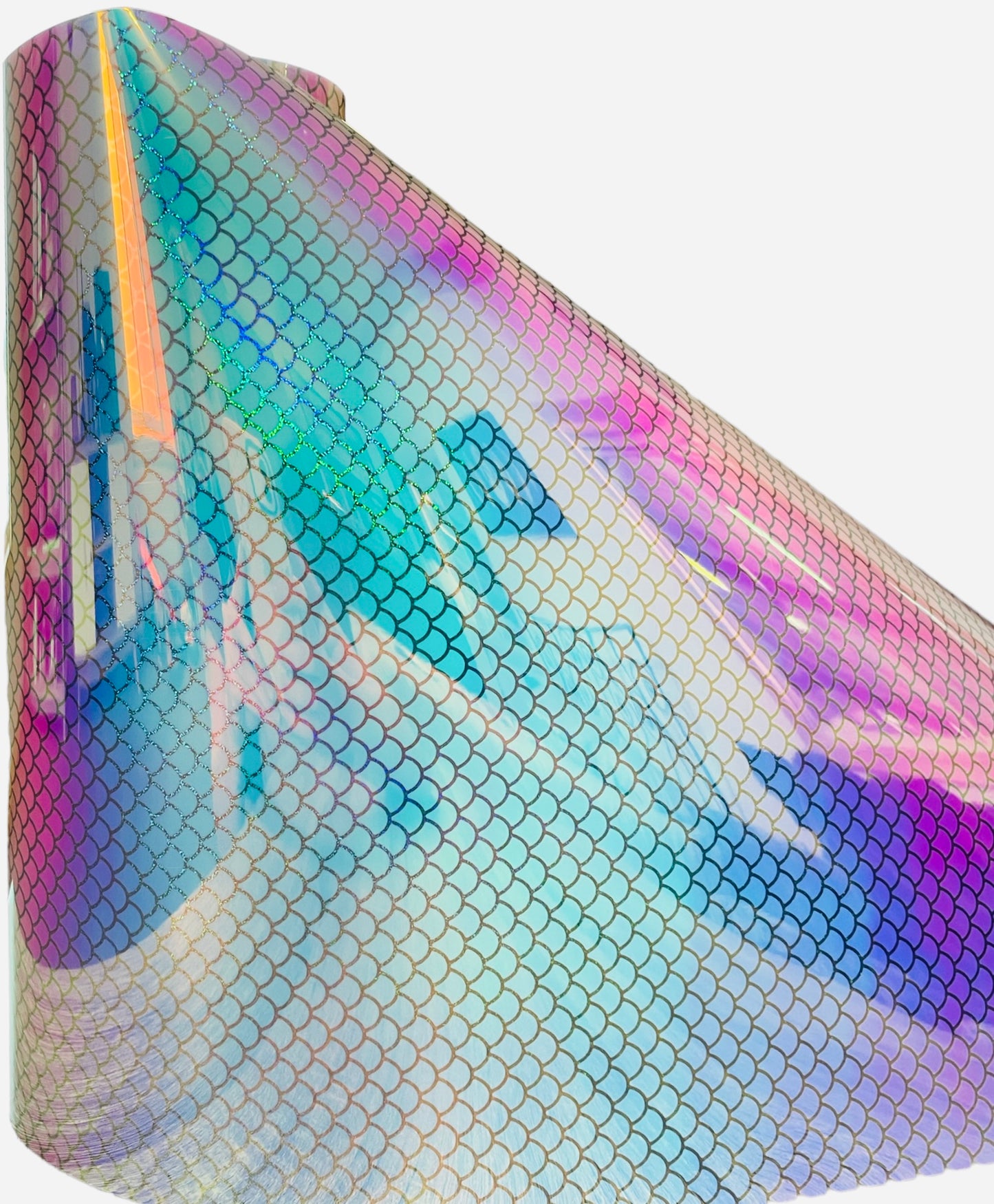 holographic mermaid scale pattern permanent adhesive vinyl from stick that vinyl australian vinyl supplier